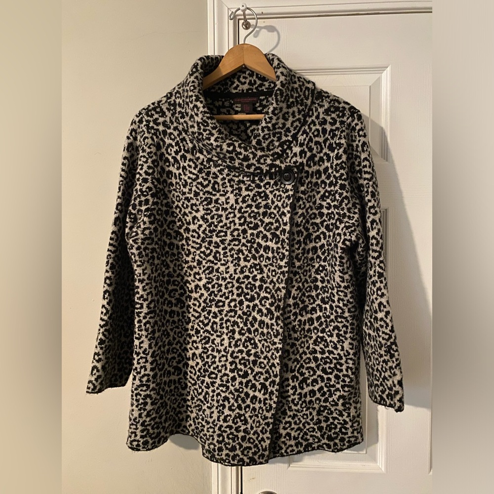Christian Siriano Teddy Sweater Jacket